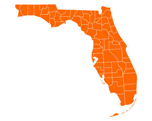 Flordia Regions Map